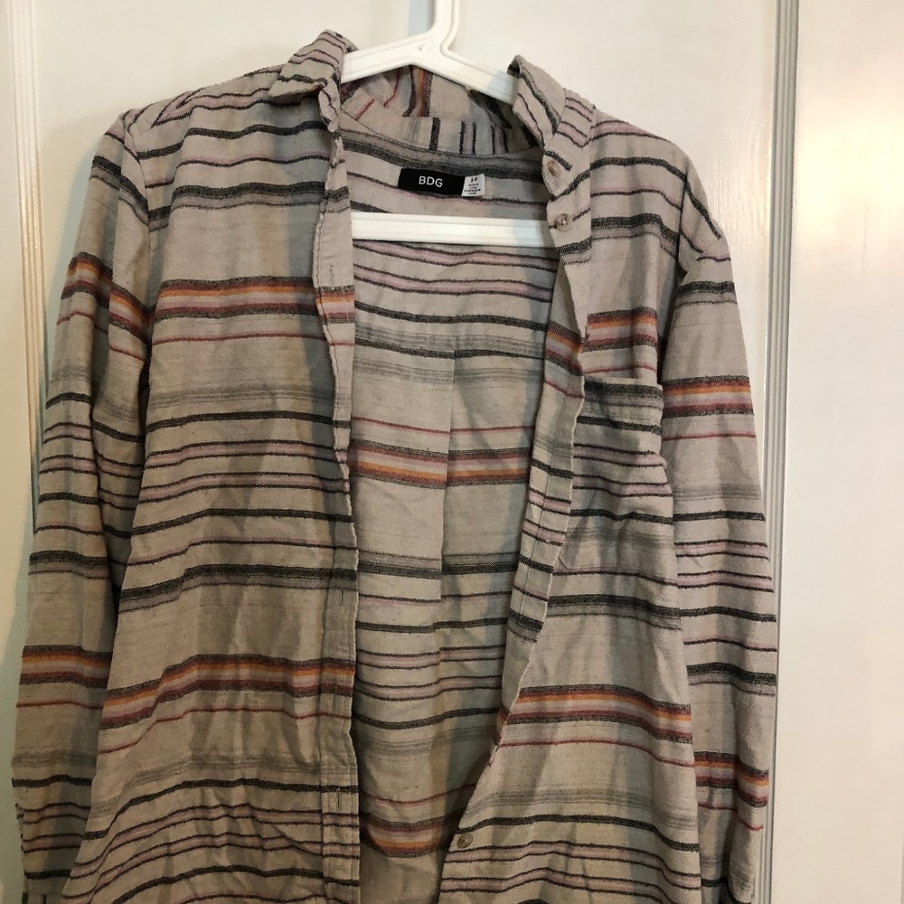 Urban Outfitters BDG Flannel Button Down Shir